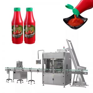 Stroj na plnenie kečupov